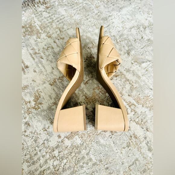 Maurices Khloe Square Toe Woven Chunky Block Heel Mule size 8 - Picture 6 of 7